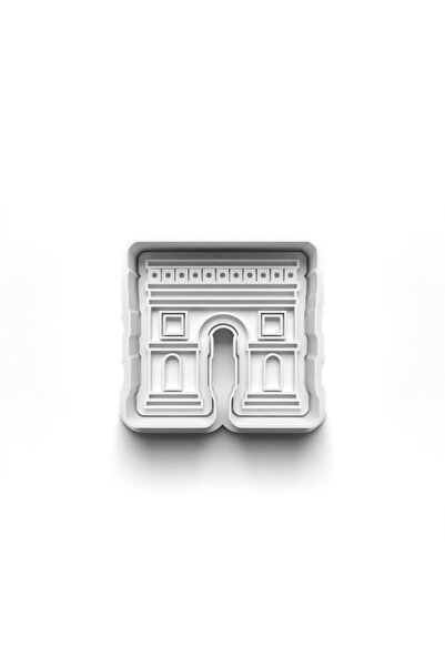 Adana Pasta Malzemeleri باريس قالب كوكي القاطع والختم 3D-0304_1