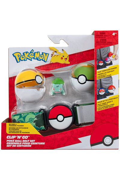 Pokemon Set de joaca Pokemon Clip 'N' Go - Bulbasaur