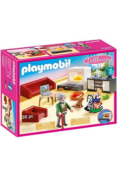Playmobil Dollhouse - Family living room