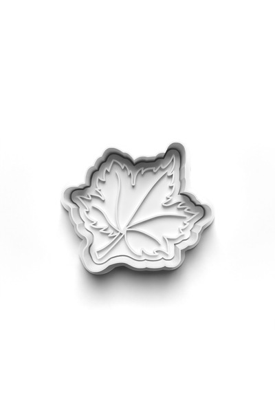 Adana Pasta Malzemeleri Autumn Cooky Cutter and Stamper 3D-0684_1