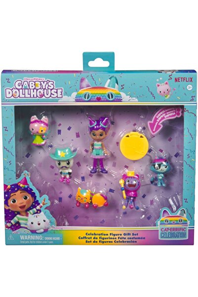 Gabby's Dollhouse Set cadou cu 6 figurine pentru sărbători (6069603)