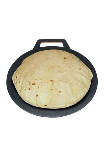 Generic Flat Tawa Pan Black 45cm