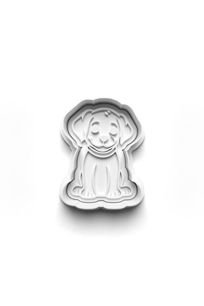 Adana Pasta Malzemeleri قطاعة وطوابع قالب كوكيز للكلاب اللطيفة 3D-0633_4