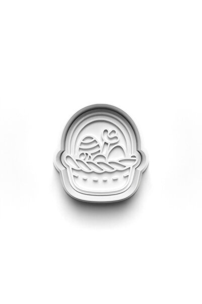 Adana Pasta Malzemeleri Easter Cooky Cutter and Stamper 3D-0542_1