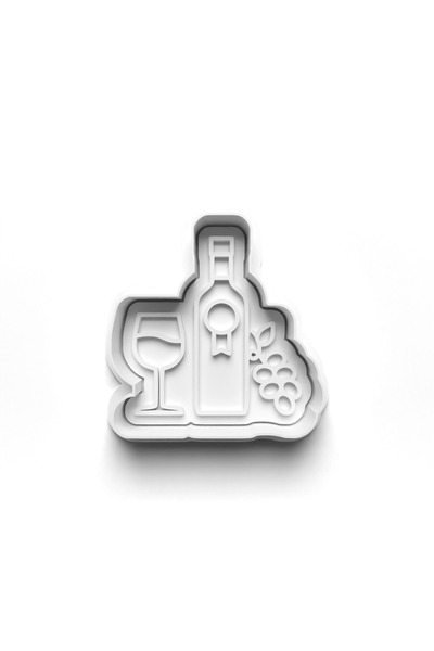 Adana Pasta Malzemeleri Alcohol Cooky Cutter and Stamper 3D-0564_1