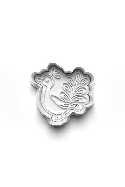 Adana Pasta Malzemeleri قالب قطع وطوابع بسكويت على شكل حيوانات 3D-0583_49
