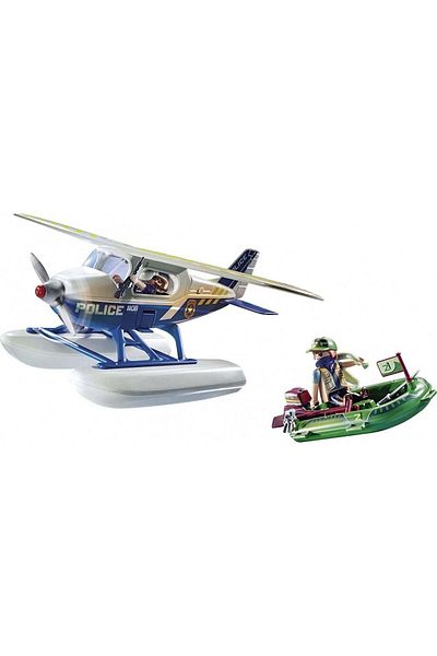 Playmobil City Action - Police Seaplane and Boat Thief