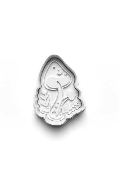 Adana Pasta Malzemeleri قالب قطع وطوابع كوكيز الفطر الغامض 3D-0589_4