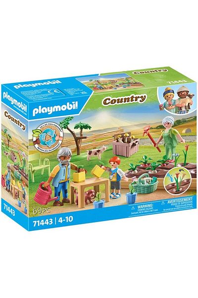 Playmobil Country - Vegetable and Grandparents' Garden