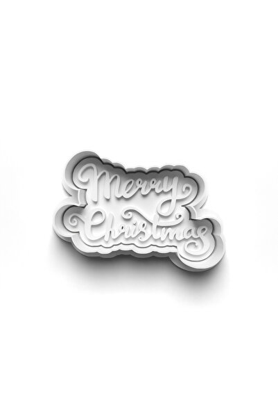 Adana Pasta Malzemeleri قالب قطع وطوابع كوكيز عيد ميلاد سعيد 3D-0461_4