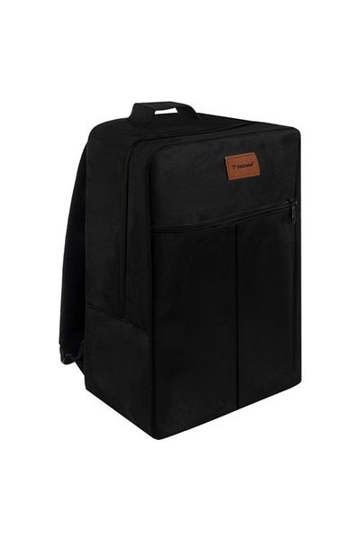 CRACOS Set De Călătorie, Rucsac Si Husa De Ploaie, ®, Negru, 40x25x20 Cm, Capacitate 20l