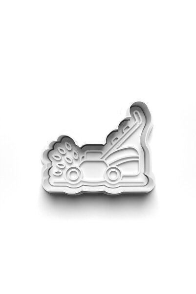 Adana Pasta Malzemeleri Happy Retirement Cooky Cutter and Stamp 3D-0609_3