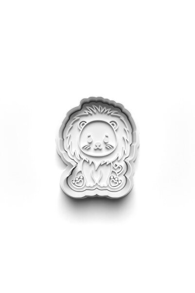 Adana Pasta Malzemeleri قالب قطع وطوابع بسكويت على شكل حيوانات صغيرة 3D-0616_1