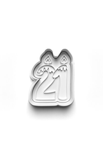 Adana Pasta Malzemeleri أرقام عيد الميلاد قالب كوكي القاطع والختم 3D-0418_21