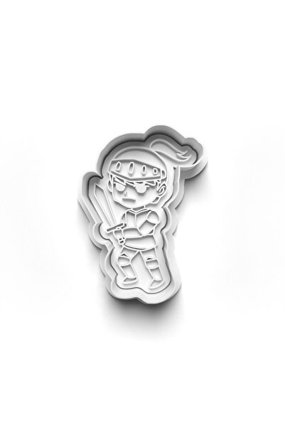 Adana Pasta Malzemeleri حكايات قاطعة قوالب البسكويت وختم 3D-0457_12