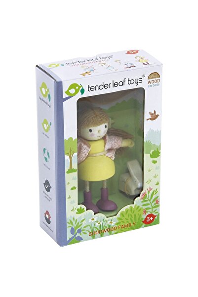 Tender Set figurine din lemn Tender Leaf Toys - Amy si iepurasul