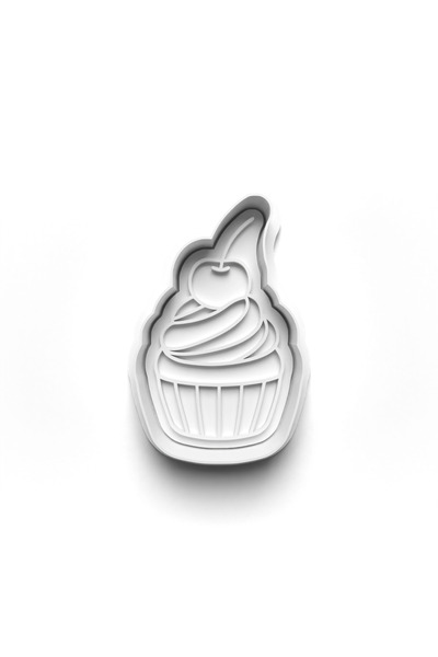Adana Pasta Malzemeleri Desserts Cooky Cutter and Stamper 3D-0602_4