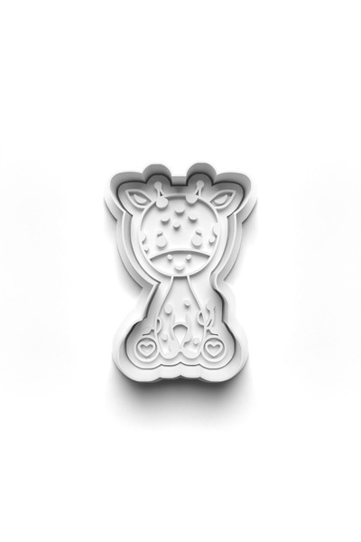 Adana Pasta Malzemeleri قالب قطع وطوابع بسكويت على شكل حيوانات صغيرة 3D-0616_6