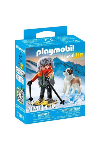 Playmobil my Life - Drumet si cainele Saint Bernard