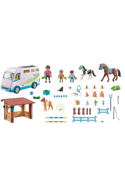 Playmobil Horses of Waterfall - Mobile Riding School