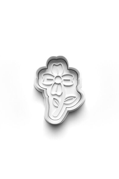 Adana Pasta Malzemeleri Spring Flower Bulk Cookies Mold Cutter and Stamper 3D...