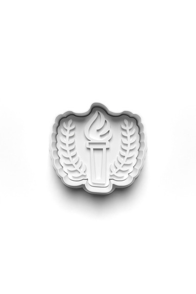 Adana Pasta Malzemeleri الألعاب الأولمبية قاطعة قوالب البسكويت وختم 3D-0623_1