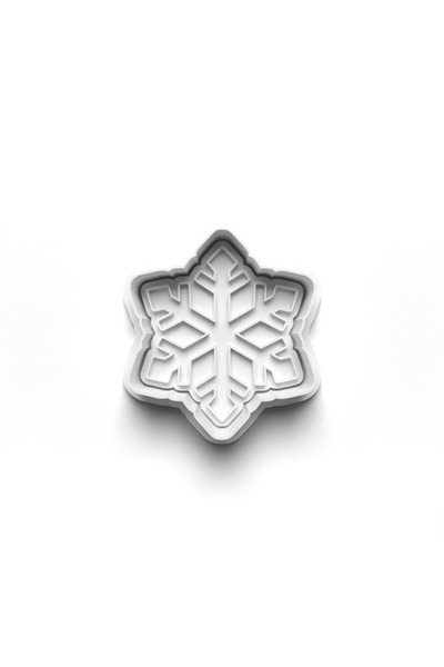 Adana Pasta Malzemeleri Christmas Plate Cookie Cutter and Stamper 3D-0727_9