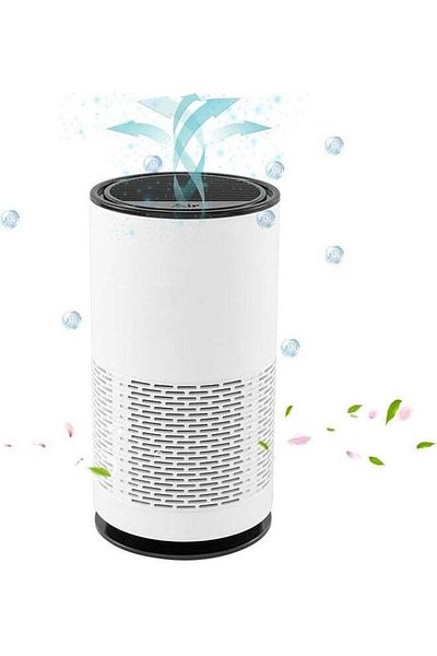 fulina USB Humidifier, Mini Portable, Desktop Air Purification, Suitable for Home Bedroom Office (White)