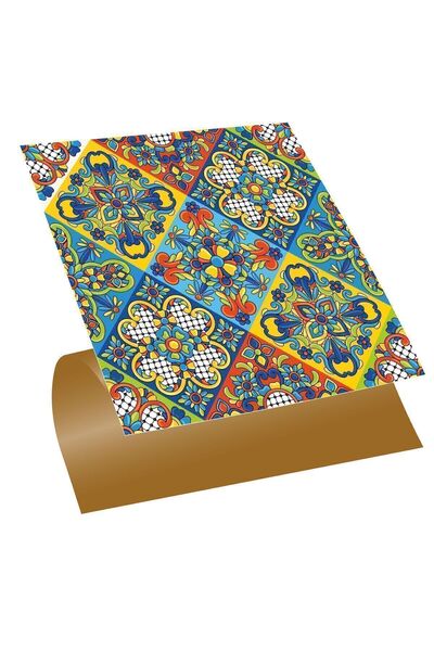 TİNK Kendinden Yapışkanlı Talavera Desenli Pvc Karo 30x30 Cm (33 ADET) 3 M²