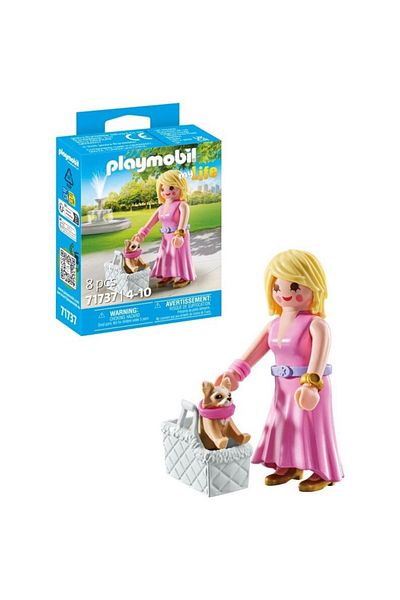 Playmobil my Life - Fetita trendy si cainele Chihuahua