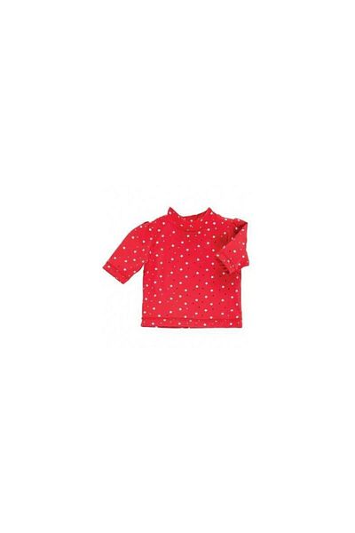 Archimede Archimède Girls' Marin TOP UV Swimwear, Red (red), 6-9 Months