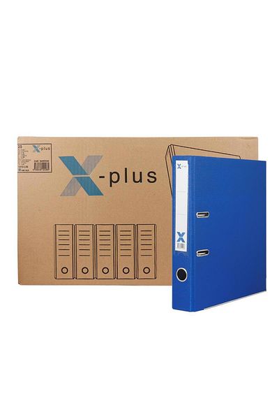 OFIX X-Plus Plastic Folder Narrow 25 Pieces - Blue
