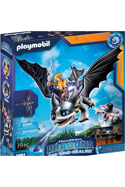 Playmobil Dragons The Nine Realms - Thunder & Tom