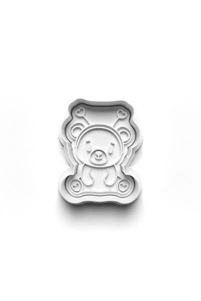 Adana Pasta Malzemeleri لعبة الدب قالب الكعكة والختم 3D-0504_4