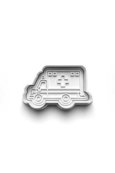 Adana Pasta Malzemeleri Hospital Cookie Cutter and Stamp 3D-0626_4