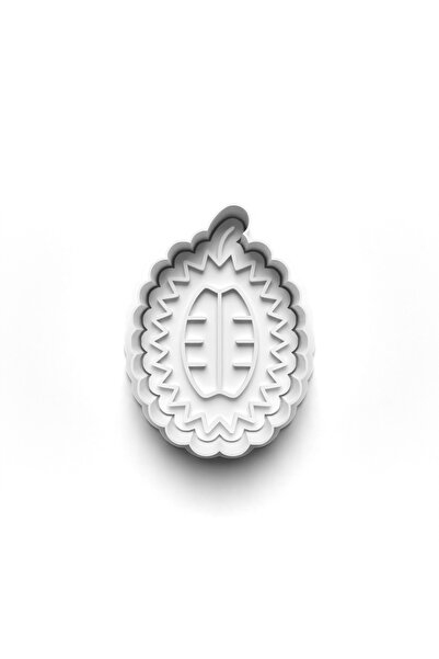 Adana Pasta Malzemeleri قالب قطع البسكويت وطوابع الفواكه 3D-0551_18