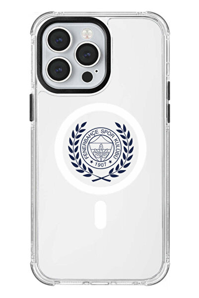 Fenerbahçe iPhone 14 Pro Max Uyumlu Fenerbahçe Yapraklı Arma MagSafe Lisanslı...