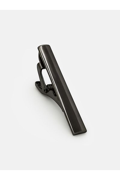 Milleniva Slim Gray Tie Clip