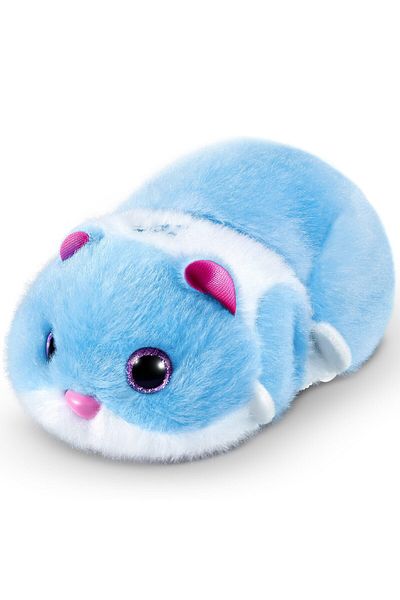 Zuru Jucarie interactiva de plus Zuru Pets Alive - Hamster albastru