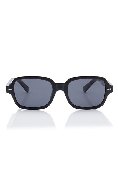 Lee Cooper Polarized Sunglasses Grey Frame Grey Mirror Lens 53mm - LC1213C01