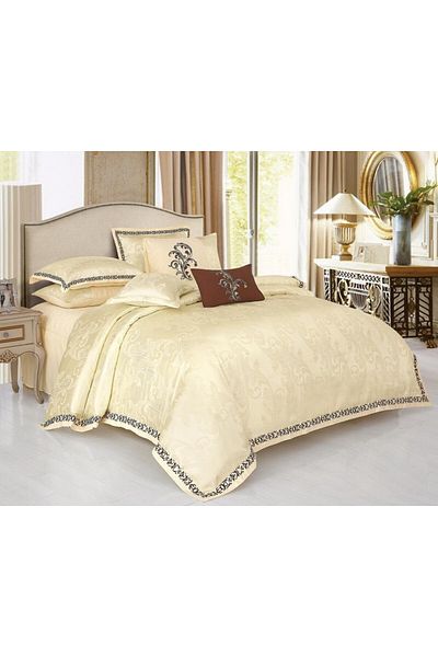 HOURS Horse Quilt Set, Double, 8 Pieces, Jacquard, JAC-046