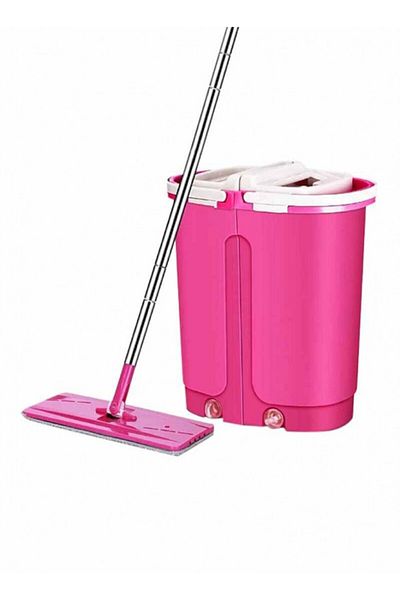 GENERAL Flat Mop with Bucket - Pink