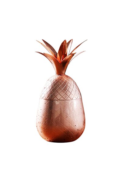 OEM Pahar de cocktail, model Ananas, Cooper, otel inoxidabil, durabil si rezi...