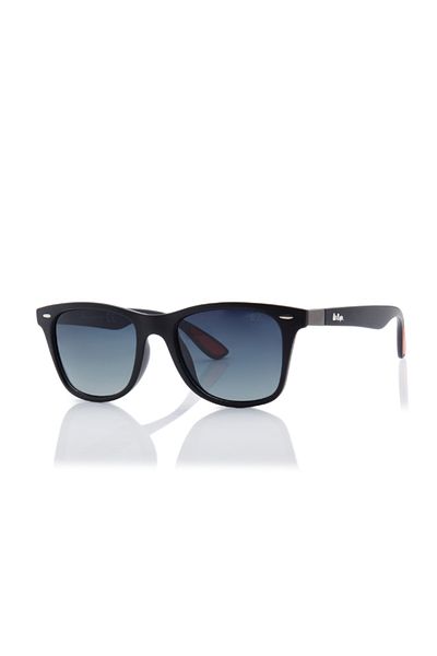 Lee Cooper Polarized Sunglasses Gradient G15 Frame Black Mirror Lens 53mm - LC1215C02