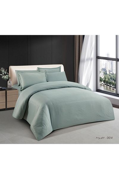 HOURS Hyatt-04 7-Piece Horse Comforter Set for Two