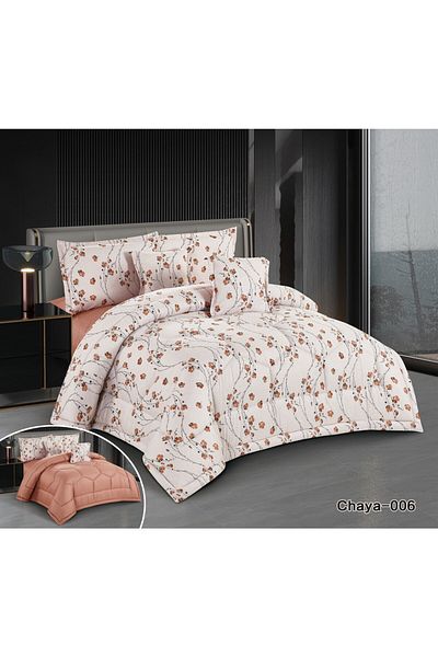 HOURS Two-Piece Horse Quilt Set, 6 Pieces, Chaya-06