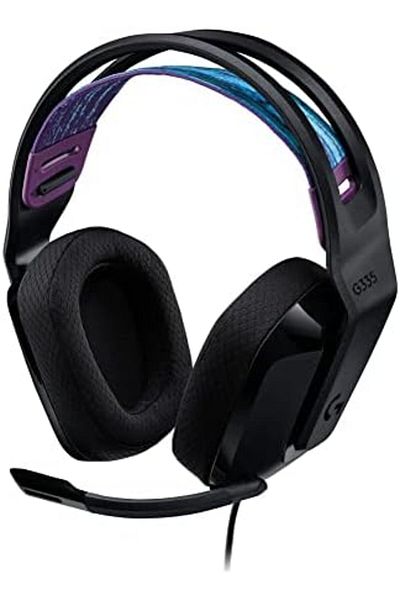 logitech G335 Wired Gaming Headset - Black - Over-ear (3.5mm)