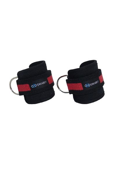 DAY''S DOCTOR D Ring Fitness Ankle Weight Work Belt Cable Kickback Foot Wrist Attachment Red