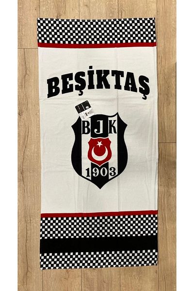 Taç Crown Licensed Cradle. Stone Checkerboard Beach Towel
