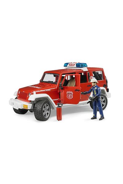 Bruder Masinuta de pompieri Bruder - Jeep Wrangler Unlimited Rubicon